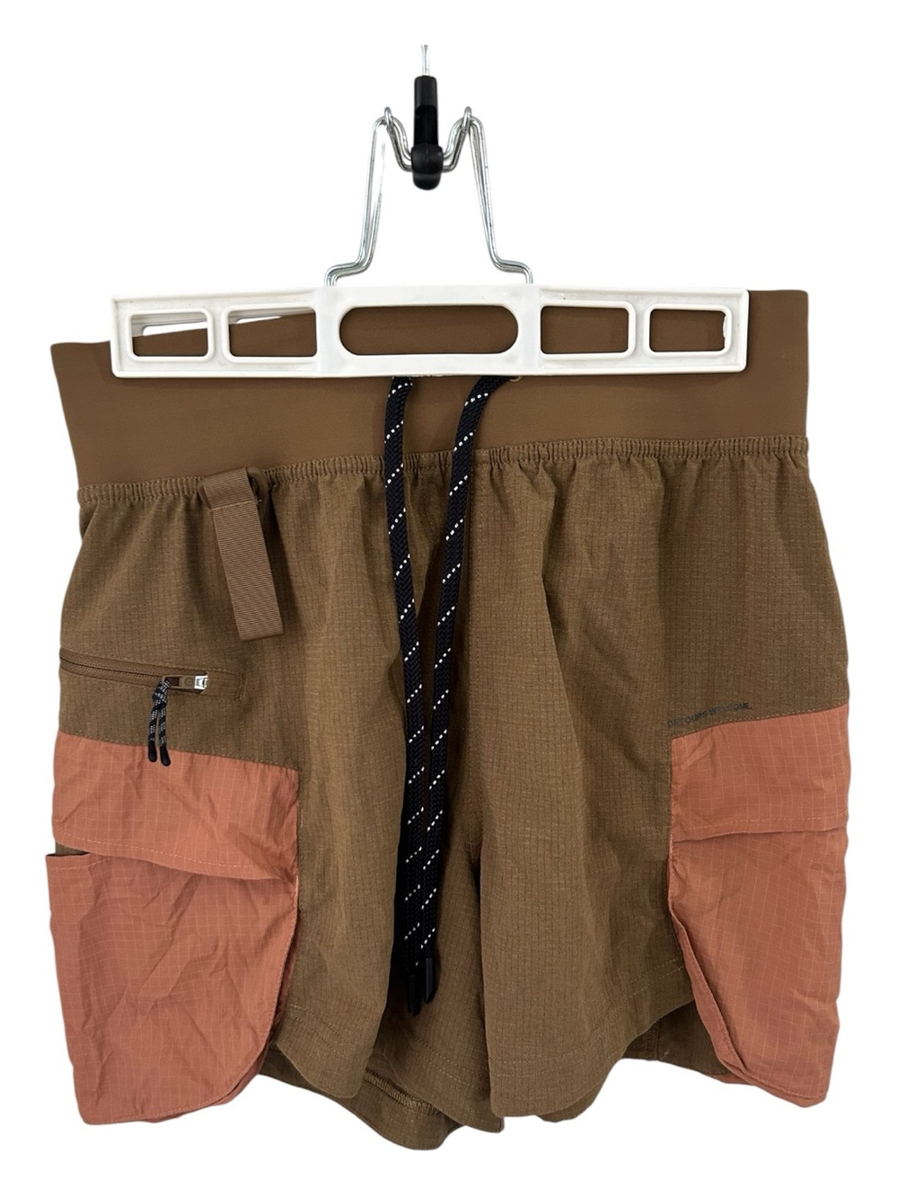 lululemon athletica Women’s Brown and Coral Hiking Shorts